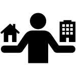 Real Estate Market SVG Icon